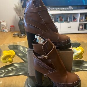 Brown Designer Ankle Boots